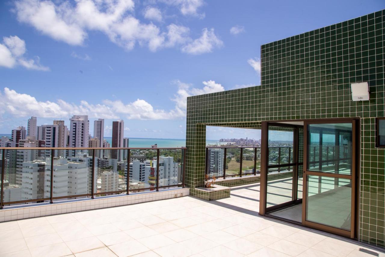 Flat No Melhor De Boa Viagem, Vista Para O Mar, Andar Alto Recife Eksteriør billede